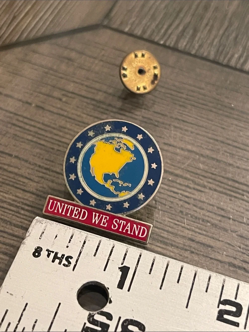 Vintage brand pin